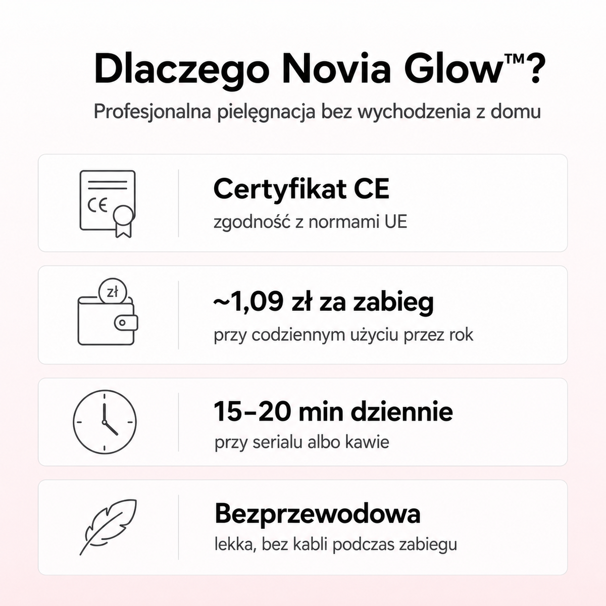Novia Glow™ – Maska do Pielęgnacji Światłem LED